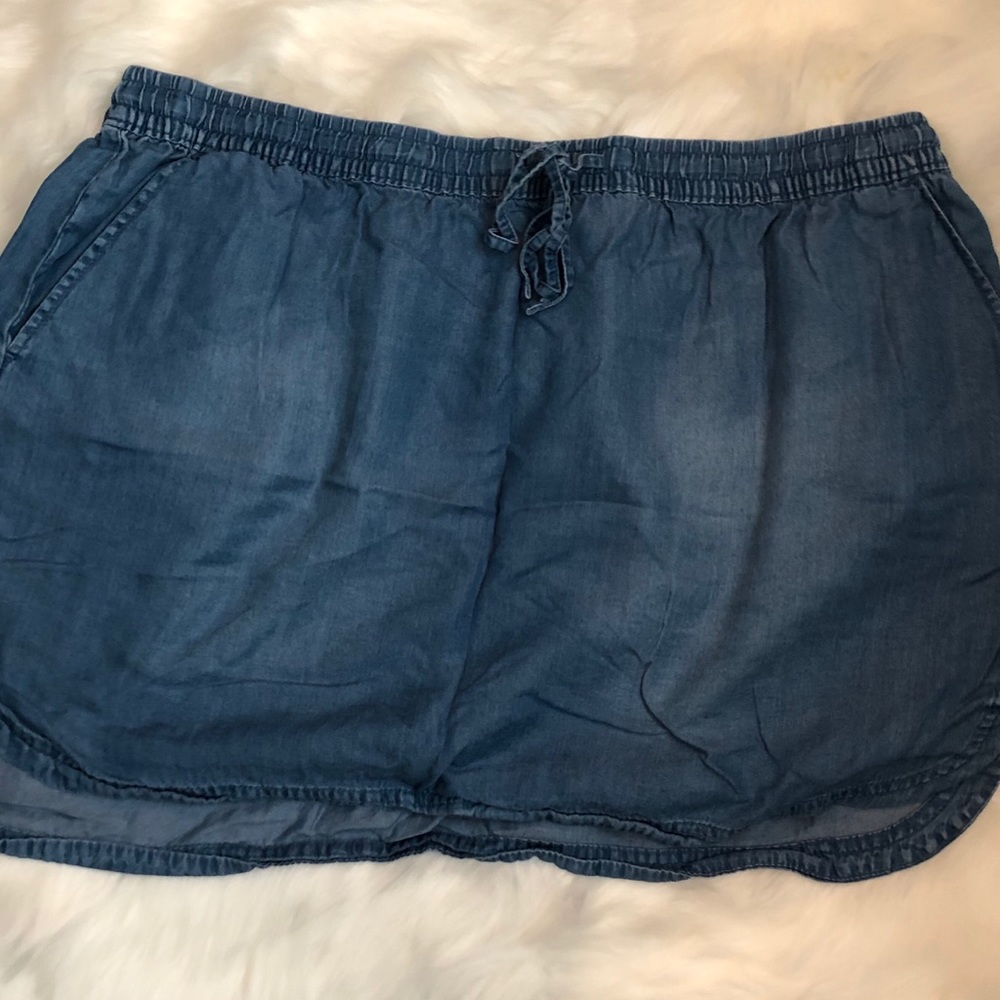 Merona jean skirt